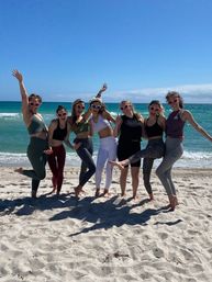 Private Yoga Class with Custom Playlists, Mimosa Add-Ons, and Cold Lavender Eye Towels image 18