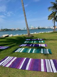 Private Yoga Class with Custom Playlists, Mimosa Add-Ons, and Cold Lavender Eye Towels image 25