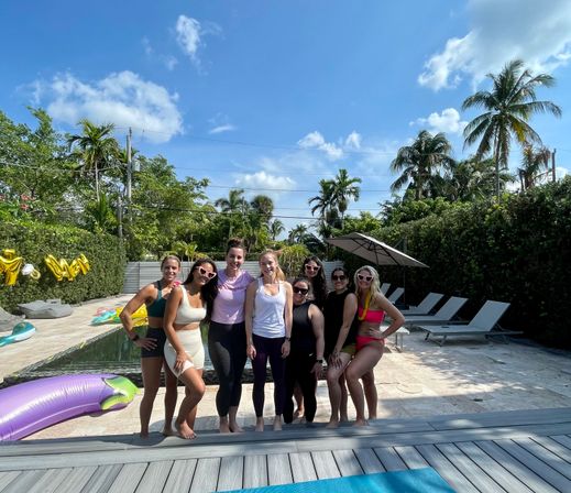 Private Yoga Class with Custom Playlists, Mimosa Add-Ons, and Cold Lavender Eye Towels image 18