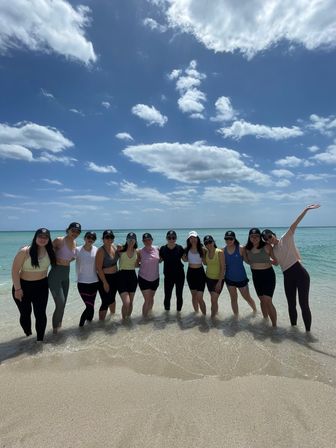 Private Yoga Class with Custom Playlists, Mimosa Add-Ons, and Cold Lavender Eye Towels image 9