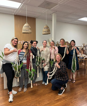Make Your Own Macrame Plant Hanger Class image 1