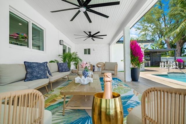 The Miami Resort: Stunning Villa with Heated Pool + Outdoor Bar image 3