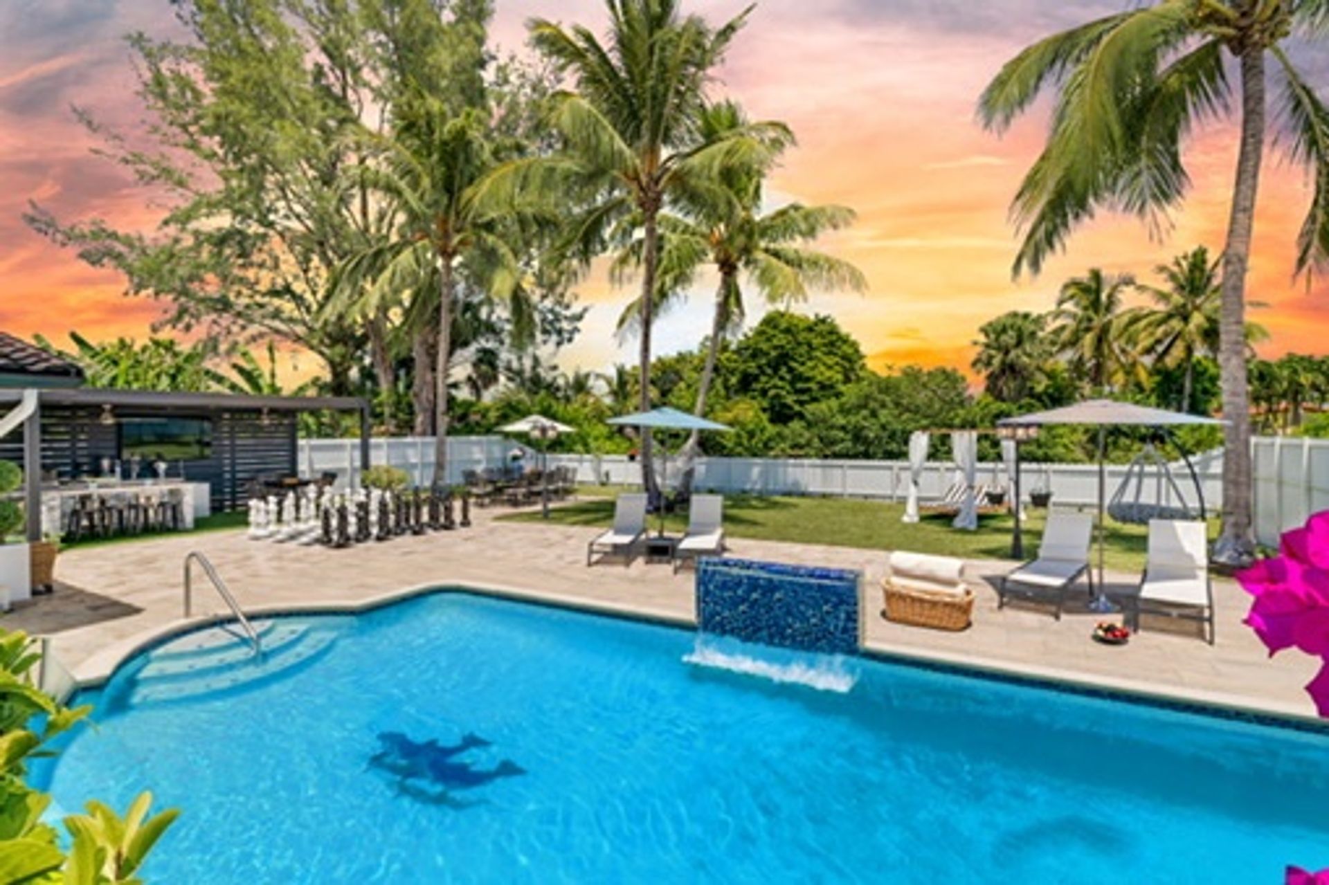 The Miami Resort: Stunning Villa with Heated Pool + Outdoor Bar image 1