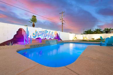 The El Dorado: Scottsdale Escape with Pool, Hot Tub, Fire Pit + Outdoor Games image 27