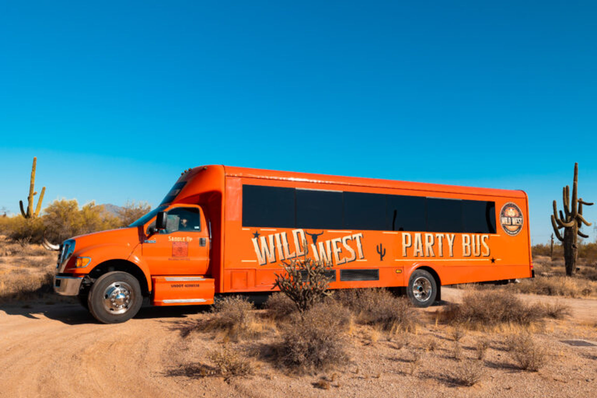 Ride Like an Outlaw on the Wild West Party Bus image 1