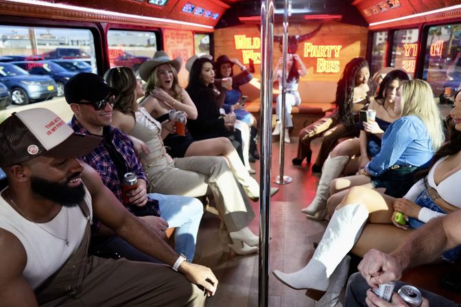 Ride Like an Outlaw on the Wild West Party Bus image 6