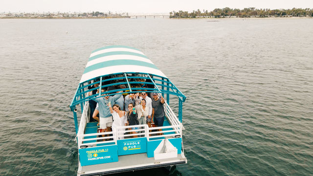 Mission Bay BYOB Paddle Pub Captained Tour (Up to 26 Passengers) image 5