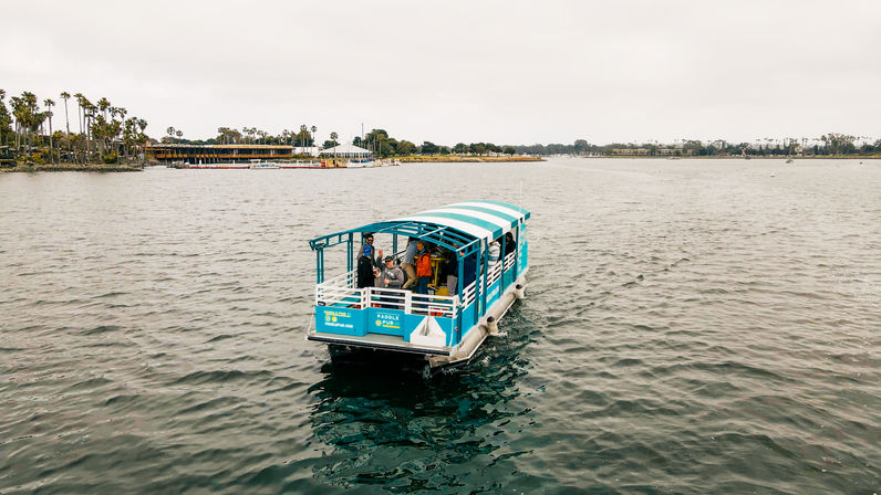 Mission Bay BYOB Paddle Pub Captained Tour (Up to 26 Passengers) image 9