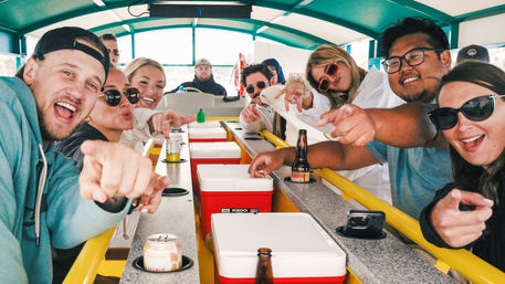 Mission Bay BYOB Paddle Pub Captained Tour (Up to 26 Passengers) image