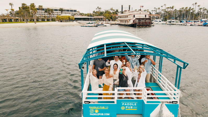 Paddle Pub Party Cruise: Drinks, Dancing, and Games (Up To 26 Guests) image 16