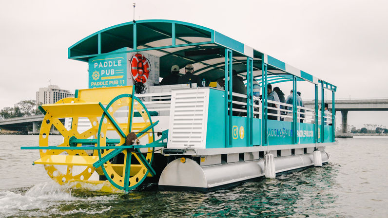 Paddle Pub Party Cruise: Drinks, Dancing, and Games (Up To 26 Guests) image 1