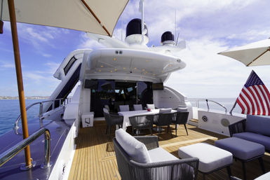 112-ft Leopard Luxury Super Yacht Charter Cabo image 1