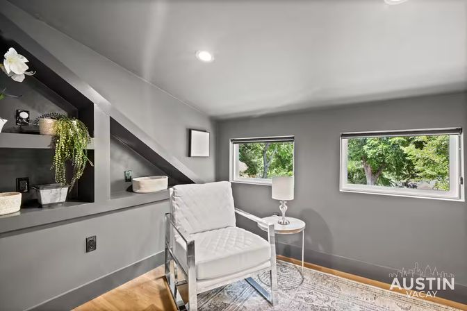 Dual-Home Oasis in East Austin with Pool + Outdoor Lounge image 36