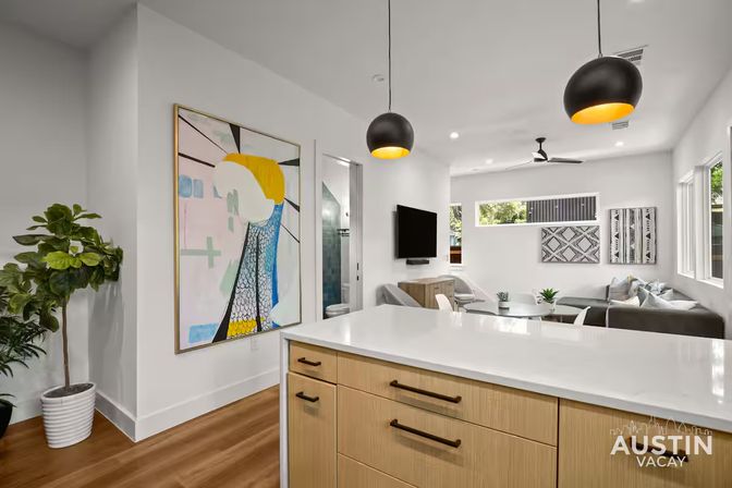 Dual-Home Oasis in East Austin with Pool + Outdoor Lounge image 24