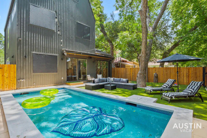 Dual-Home Oasis in East Austin with Pool + Outdoor Lounge image 67