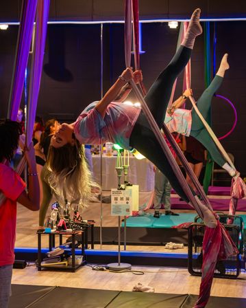 Aerial Silk Party: Fly, Pose & Celebrate in the Air with Your Group image 4
