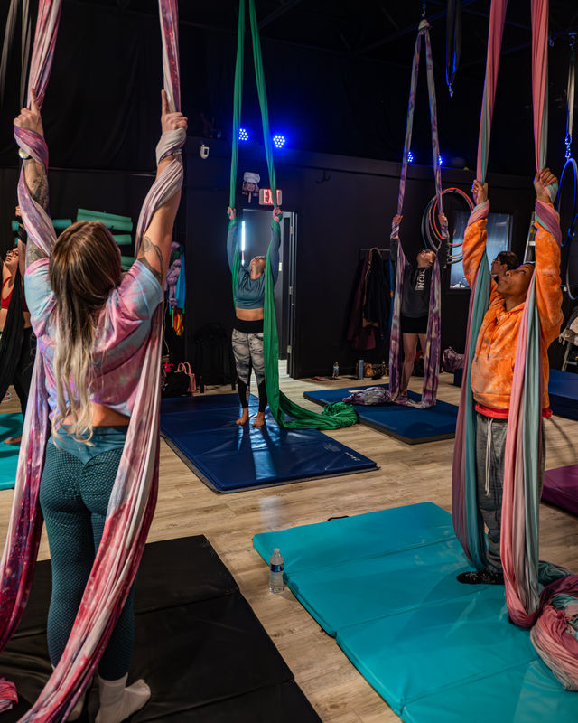 Aerial Silk Party: Fly, Pose & Celebrate in the Air with Your Group image 3