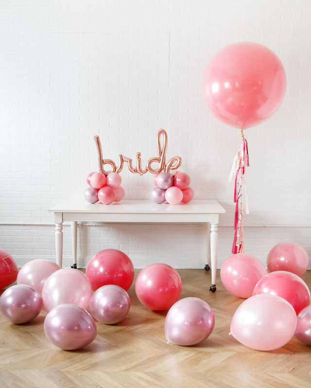 Barbie Inspired Gorgeous Party Balloon Garland Decor Setup image 4