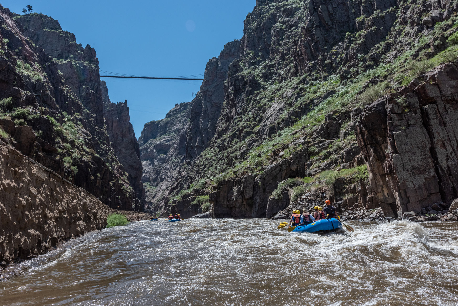 Whitewater Rafting: 1/2 Day Royal Gorge, World Class Rapids image 1