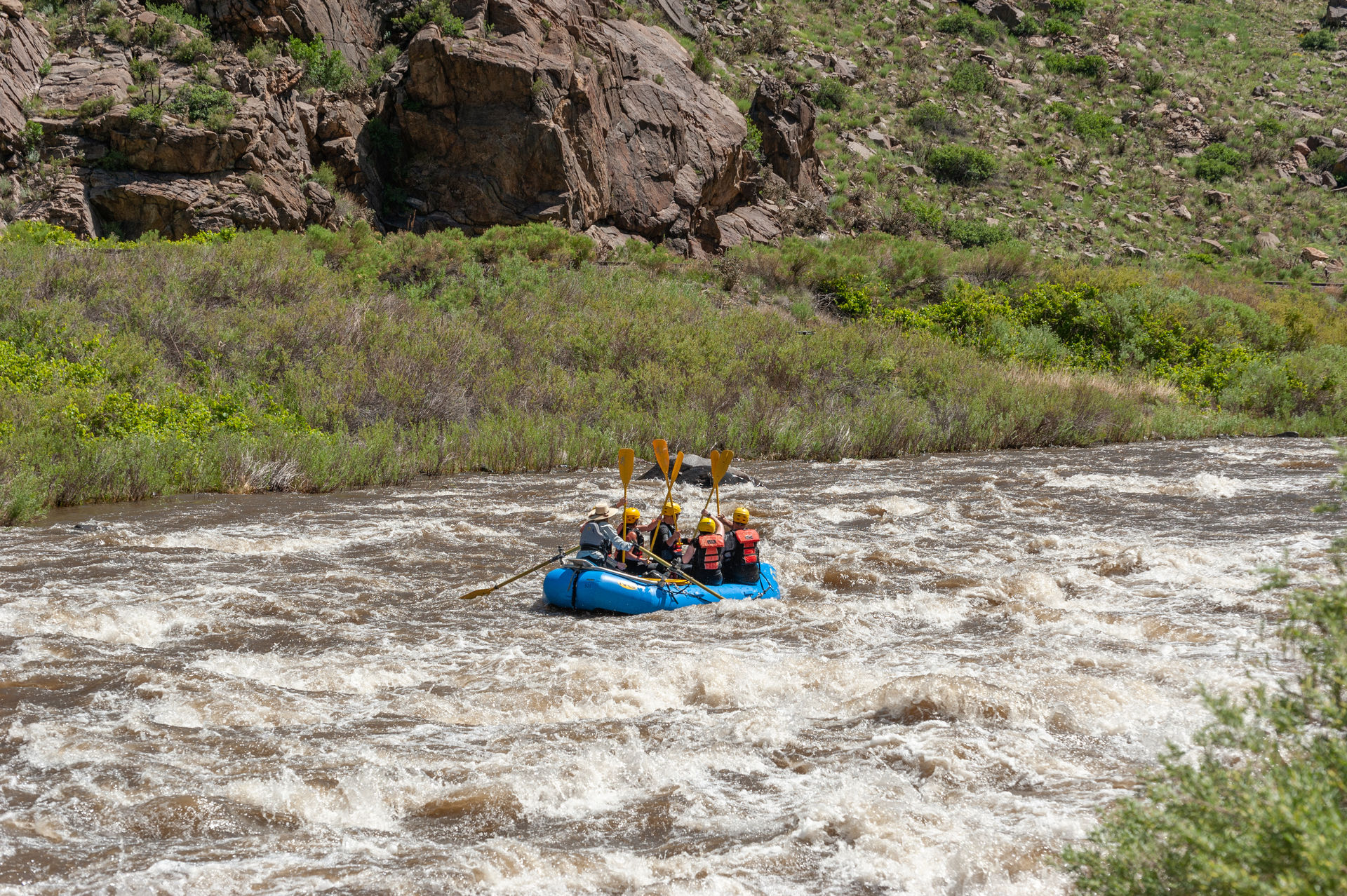 Whitewater Rafting: 1/2 Day Royal Gorge, World Class Rapids image 2