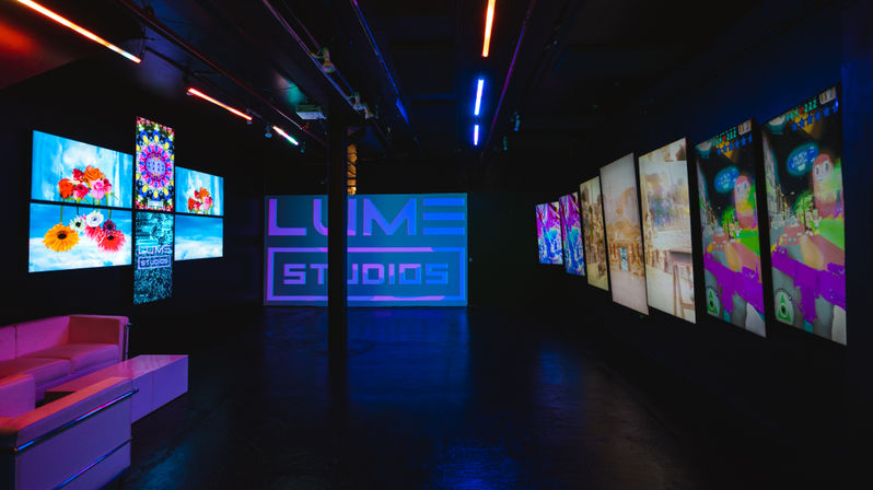 Immersive Visual Studio Event Venue with LUME Studios image 11