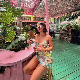 Casa Florida Bottomless Brunch in Pink Jungle-Style Outdoor Bar image 1