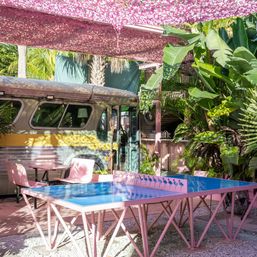 Casa Florida Bottomless Brunch in Pink Jungle-Style Outdoor Bar image 2