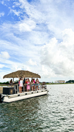 Tipsy Turtle Tiki Tour Booze Cruise with Certified Captain, Personal Bartender, and Professional Sound System image 8