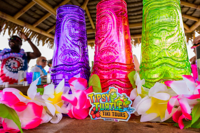 Tipsy Turtle Tiki Tour Booze Cruise with Certified Captain, Personal Bartender, and Professional Sound System image 13