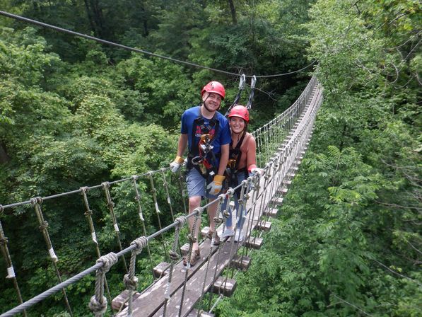 Zipline Canopy Tour in Galena, IL image 1