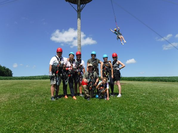 Zipline Canopy Tour in Galena, IL image 3