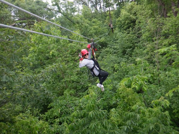 Zipline Canopy Tour in Galena, IL image 9