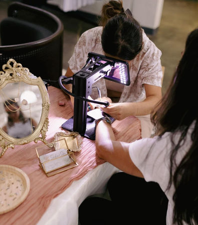 In-Home or Studio Permanent Jewelry Party with Complimentary Champagne image 5