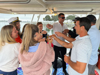 Sunset Sails & Chill Vibes: BYOB Party Boat with Captain & Crew image 20