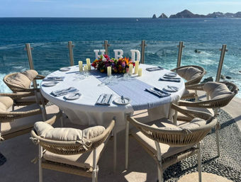 Group Celebration Dinner with Sea Views at Sunset Monalisa image 1
