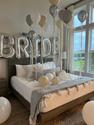 Insta-Worthy Decorations: Balloon Styling & Setup with Backdrop and Custom Bed Surprise image 10