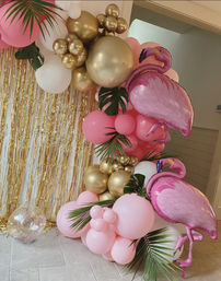 Insta-Worthy Decorations: Balloon Styling & Setup with Backdrop and Custom Bed Surprise image 11