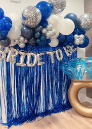 Insta-Worthy Decorations: Balloon Styling & Setup with Backdrop and Custom Bed Surprise image 9