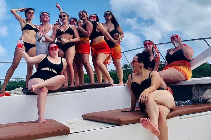 Private Catamaran Cruise with Slide & Unlimited Drinks image 9