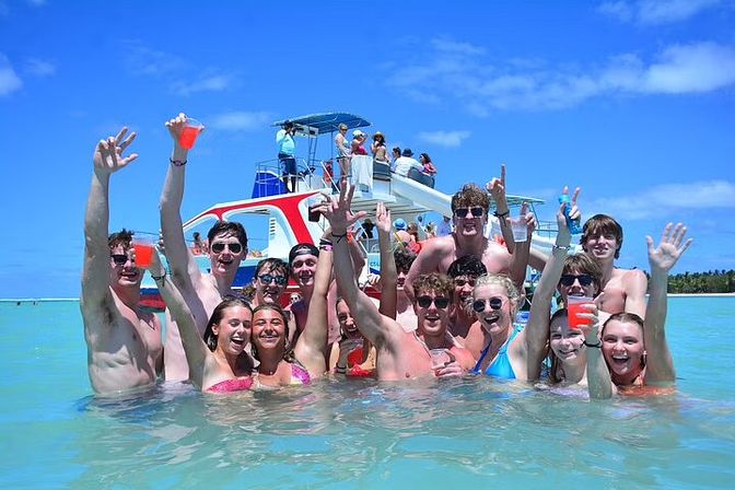 Private Catamaran Cruise with Slide & Unlimited Drinks image 6