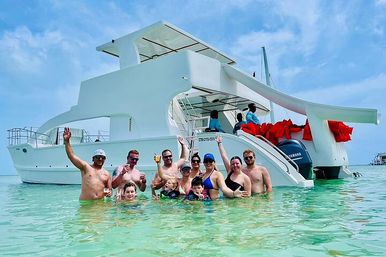 Private Catamaran Cruise with Slide & Unlimited Drinks image 15