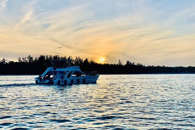 Private Catamaran Cruise with Slide & Unlimited Drinks image 5