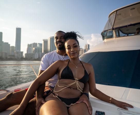 Insta-Worthy Yacht Party with Open Bar & Party Bus Experience image 1