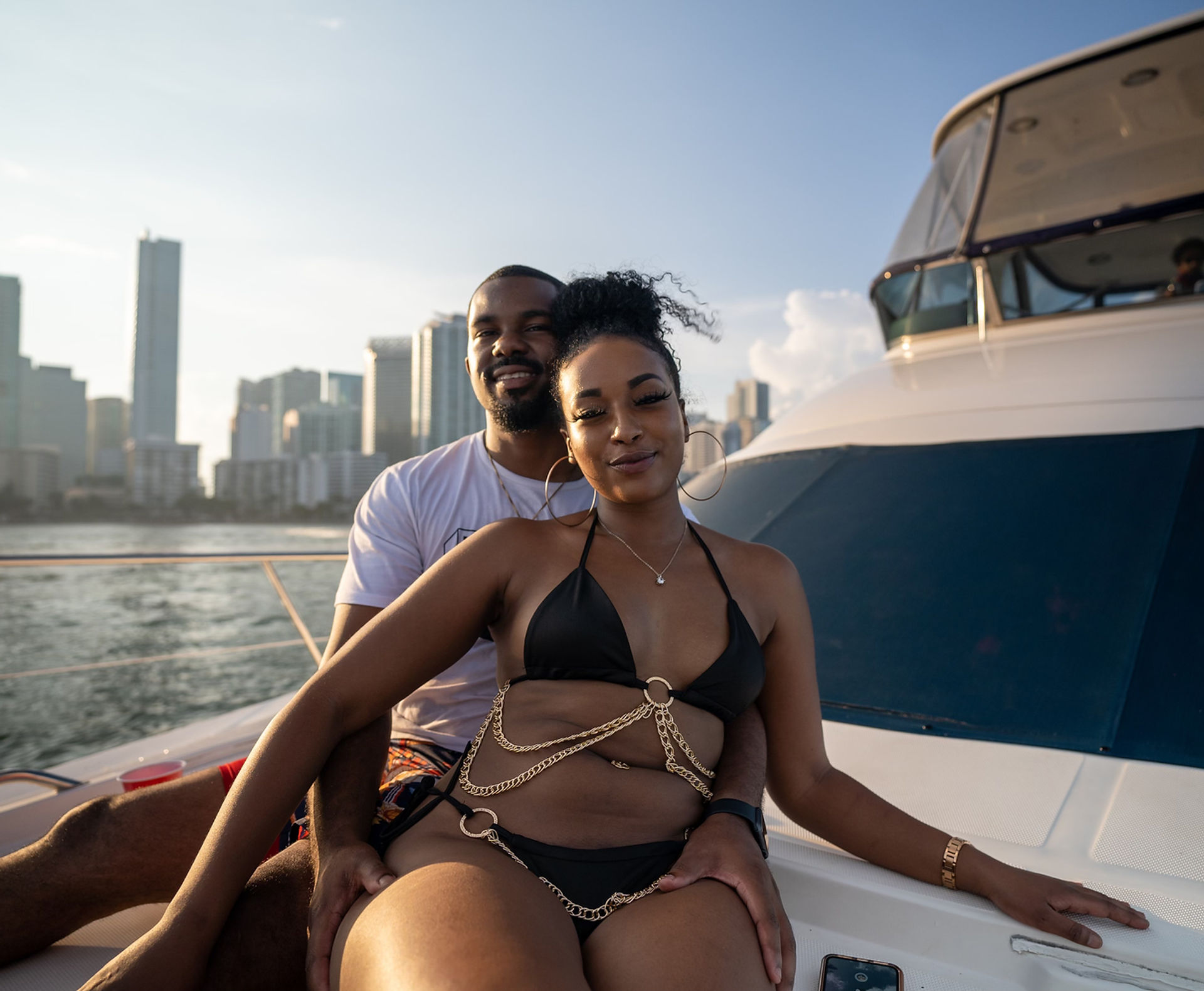 Insta-Worthy Yacht Party with Open Bar & Party Bus Experience image 1