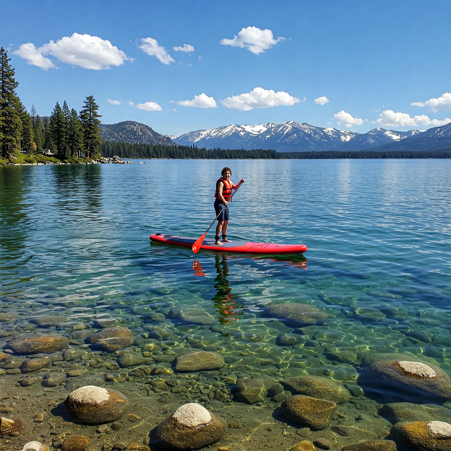 Ultimate Outdoor Experience: Paddleboarding on Lake Tahoe image 1