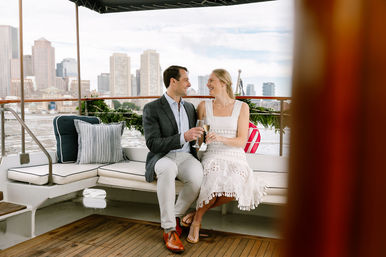Boston Harbor Bash: Private Boat Party on 'Happy' for Up to 15 People image 2