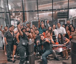 Fremont Street Bar Crawl with VIP Access & Party Bus Transportation image