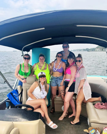 Ultimate Crab Island Private Pontoon Charter image 4