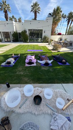 Luxury Private Sound Bath Session with Yoga Mats Provided image 6