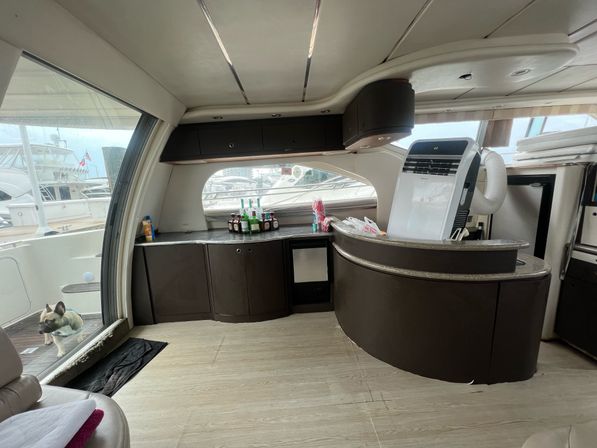 Private 48' Flybridge Yacht Charter (Up to 12 People) image 6